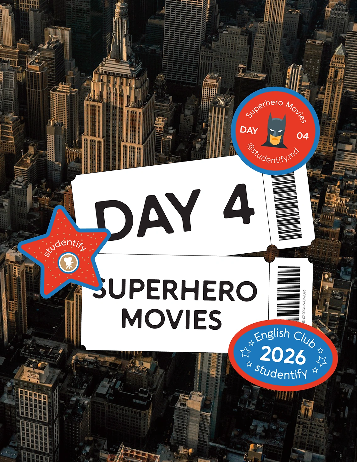 Day 4 Superhero Movies poster